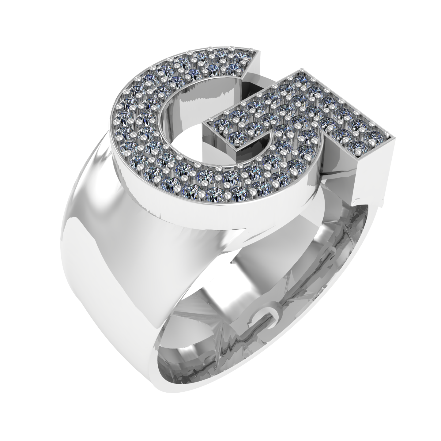 DIAMONDS HIP-HOP  MEN'S RINGS